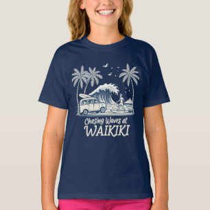 Camiseta Perseguindo Ondas em Waikiki