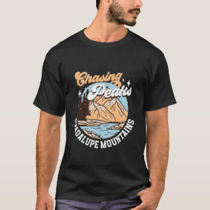 Camiseta Perseguindo Picos - Montanhas Guadalupe