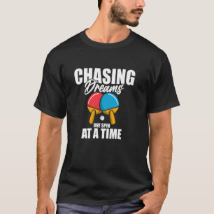 Camiseta Perseguindo Sonhos Tênis de Mesa Um Giro de Cada V