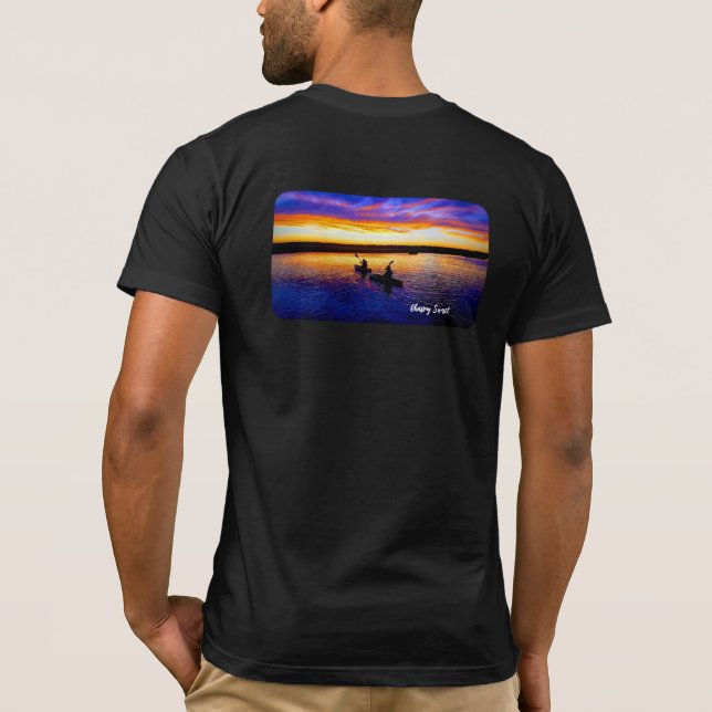 Camiseta Perseguindo Sunset Kayak Jersey Cotton Tee | Uniss (Verso)