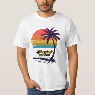 Camiseta Perseguir o pôr do sol
