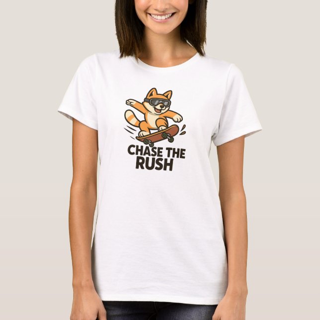 Camiseta Perseguir o Rush (Frente)