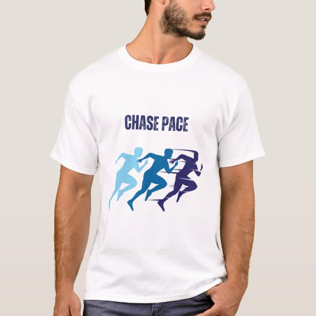 Camiseta Perseguir Ritmo (Frente)