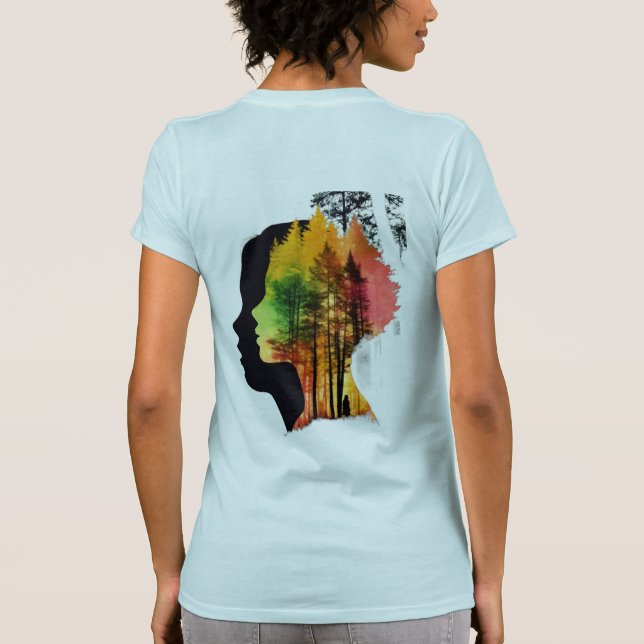 Camiseta "Perseguir Sonhos, Não Perfeição (Verso)