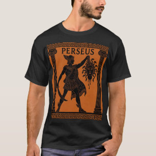 Camiseta Perseu e Medusa Arte da Mitologia Grega Herói
