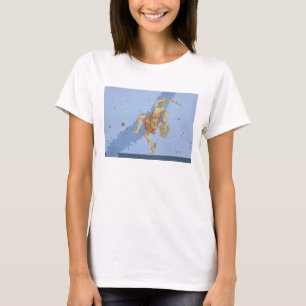 Camiseta Perseus com a cabeça do Medusa, 'de Uranometria