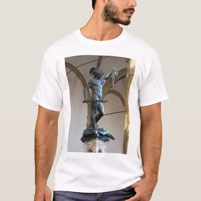Camiseta Perseus com cabeça do Medusa (Frente)