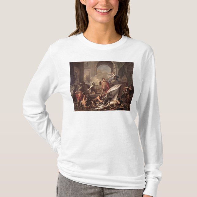 Camiseta Perseus, sob a protecção de Minerva (Frente)