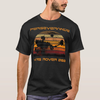 Camiseta Perseverança Mars Rover 2021 Ingenuity Retro Vinta