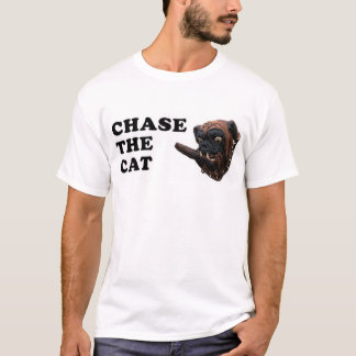 Camiseta persiga o gato