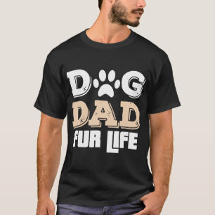Camiseta persiga o pai para o presente da vida para a