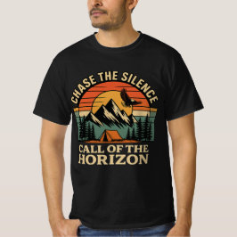 Camiseta Persiga o Silêncio - Aventura do Chamado do Horizo