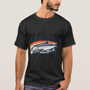 Camiseta Persiga Seu Sonho. Design engraçado de pesca de ha