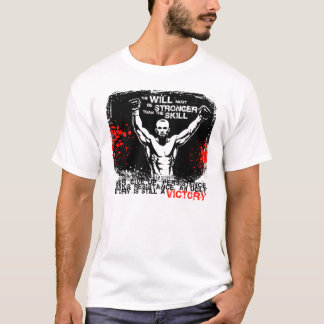 Camiseta Persistência para o t-shirt da vitória