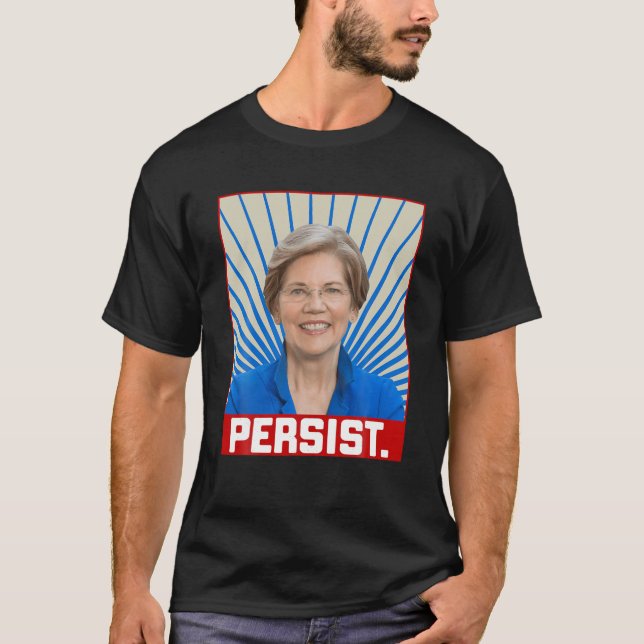 Camiseta Persistir Elizabeth Warren 2020 Voto Feminista do  (Frente)
