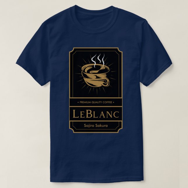Camiseta Persona 5 Leblanc TSirt (Frente do Design)
