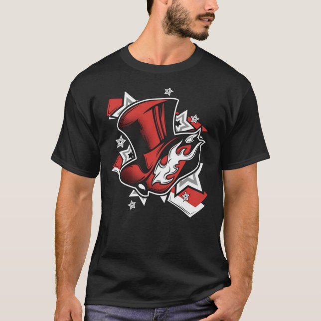 Camiseta Persona 5 Royal The Phantom Thieves Logo Active  (Frente)