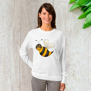 Camiseta Personagem Abelha Feliz Abelha Bombordo Divertida