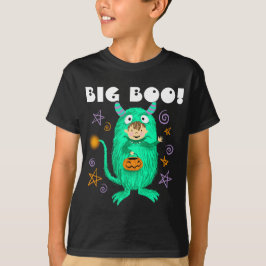 Camiseta Personagem bonitinho e divertido do Big Boo