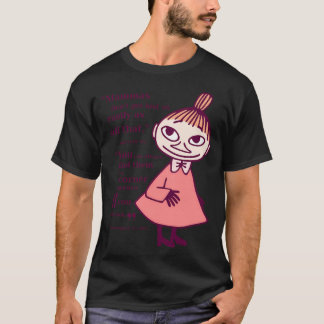 Camiseta Personagem da Primeira Criatura de Neve de Moomin