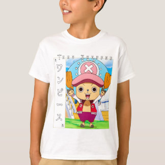 Camiseta Personagem de Anime Fofa de Rena com Remédio Verme