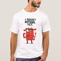 Personagem de cabra caótica engraçada 'Eu Não Me A