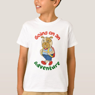 Camiseta Personagem de Cachorro Fofo Diversão Desenho Anima