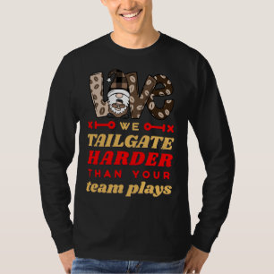 Camiseta Personagem de CHURRASCO de Tailgater do Kansas Cit