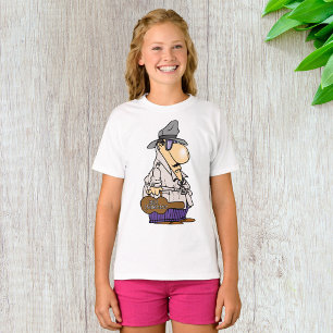 Camiseta Personagem de Cobrador de Contas Humorístico