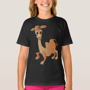 Camiseta Personagem de desenho animado de Camelo Cónico