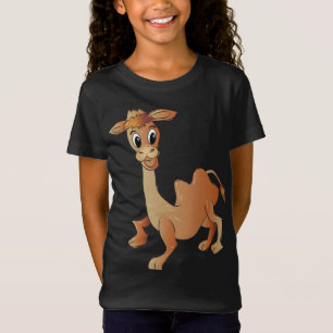 Camiseta Personagem de desenho animado de Camelo Cónico