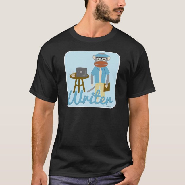 Camiseta Personagem de desenho animado de Diversão do Autor (Frente)