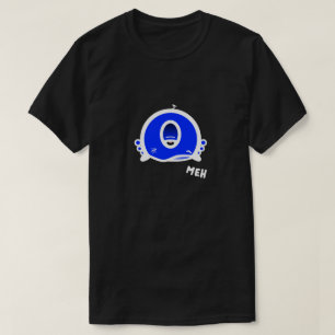 Camiseta Personagem de Desenho Estranho de Um Olho Meh