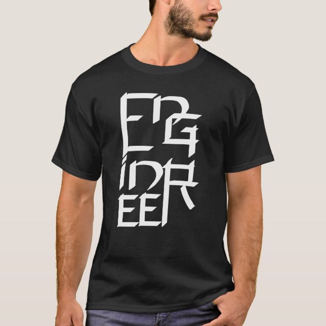 Camiseta Personagem de Engenheiro (Frente)
