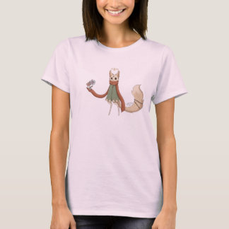 Camiseta Personagem de Fantasia Anime Fofo Original Arte Fe