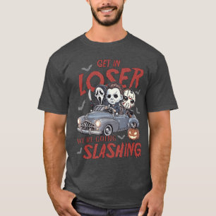 Camiseta Personagem de Halloween de Terror Entre Perdedor E