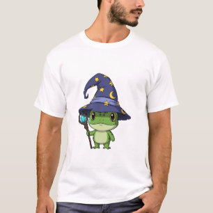 Camiseta Personagem de Sapo Mágico Caprichoso