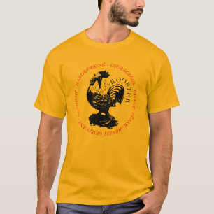 Camiseta Personagem do Ano do Galo Chinês Zodithday M