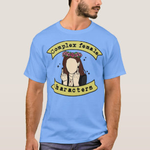 Camiseta Personagem feminina complexa