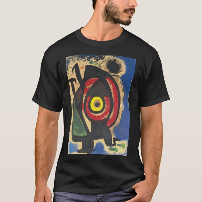 Camiseta personagem joan miro (Frente)