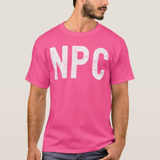 Camiseta Personagem Não Jogador NPC Personagem Não Jogador