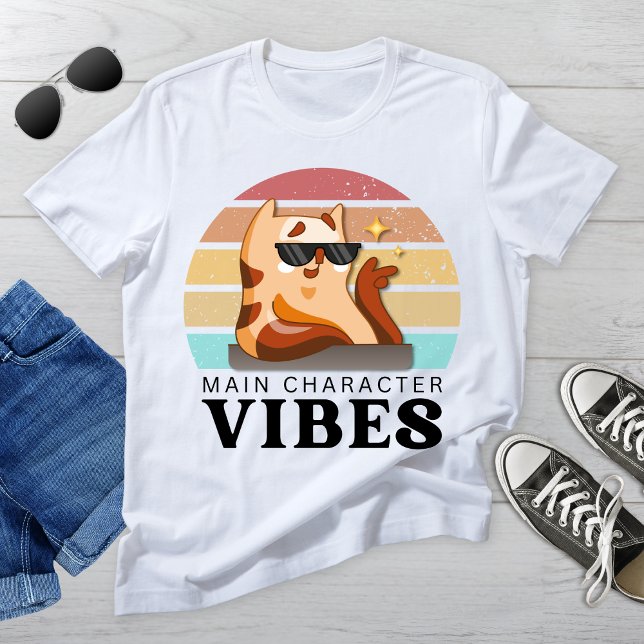 Camiseta Personagem Principal do Livro Engraçado Vibes (Criador carregado)