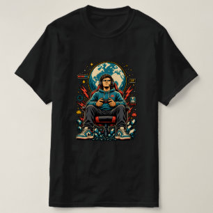 Camiseta Personagem Retro de Fantasia Gamer
