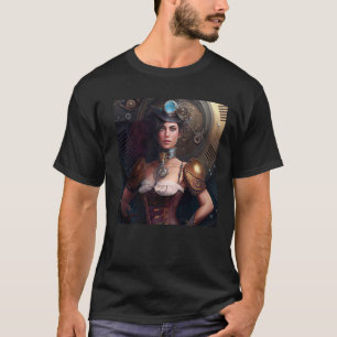 Camiseta Personagem Steampunk Sci Fi 1