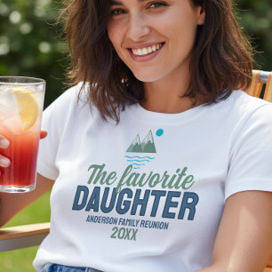 Camiseta Personagens da Família Filha Favorita ID1317