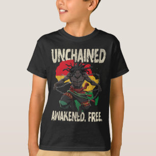 Camiseta Personagens de Anime e Mangá do Juneteenth, Cultur
