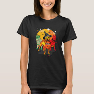 Camiseta Personagens do Halloween Pitbull Fantasia de Cão B