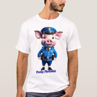 Camiseta Personagens porky personagens porquinos divertidos