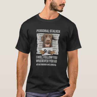 Camiseta Personal Stalker Chocolate Labrador - Lab
