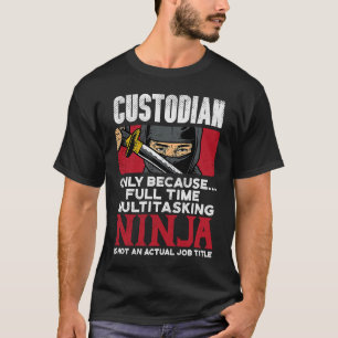 Camiseta Personalidade da Escola de Vigilância Ninja Cleane